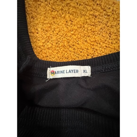 Marine Layer Womens Lexi Rib Sun-In Spaghetti Strap Dress Sz XL Stretch Vacation - Picture 10 of 14